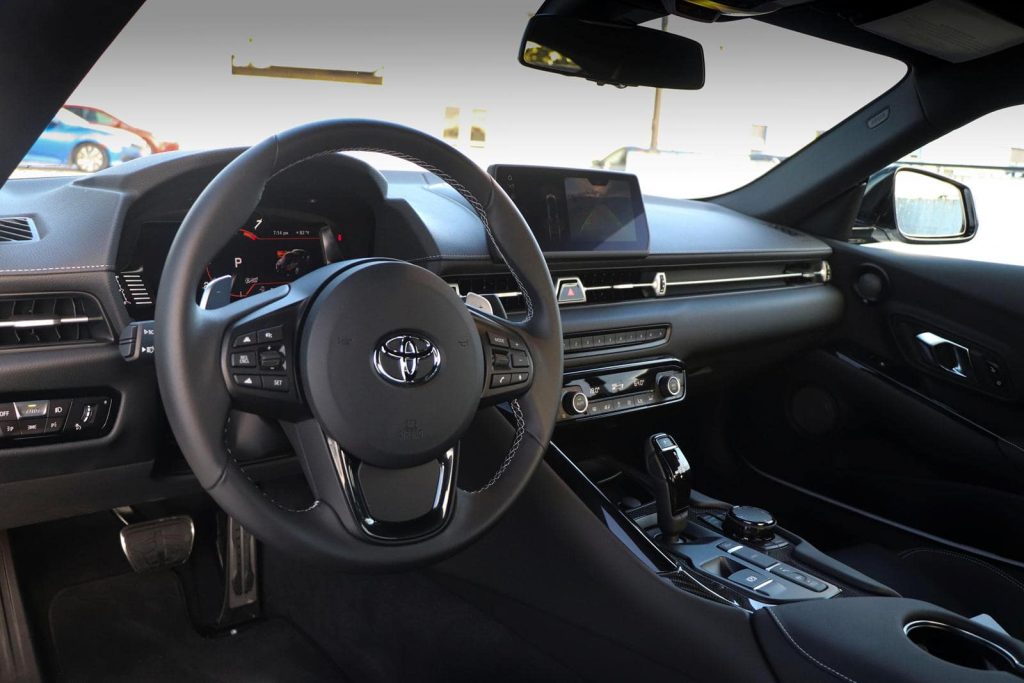 Toyota Supra mk5 interior